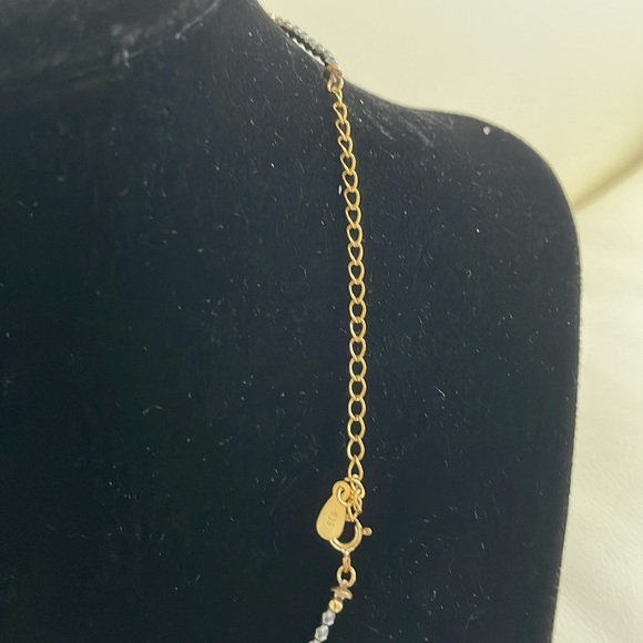 Sterling silver chain choker set - Picture 5 of 7